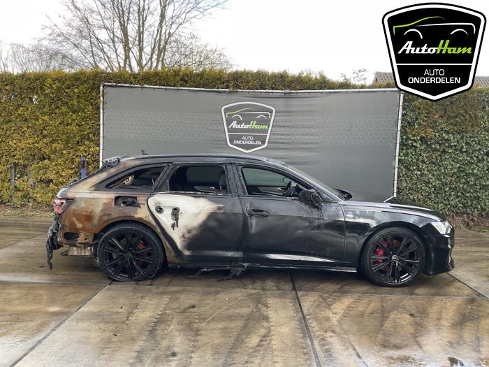 Audi A6 Avant 2.0 16V 55 TFSI e Hybrid Quattro Sloopvoertuig (2020, Zwart)