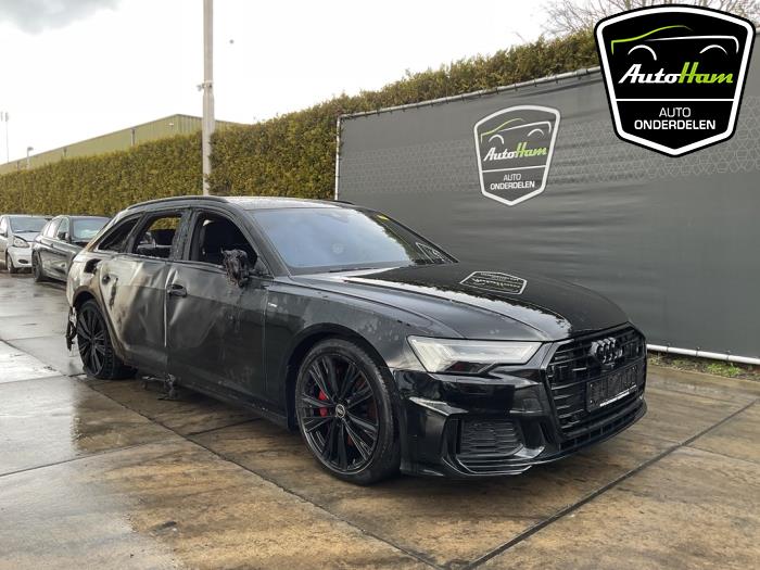 Audi A6 Avant 2.0 16V 55 TFSI e Hybrid Quattro Sloopvoertuig (2020, Zwart)