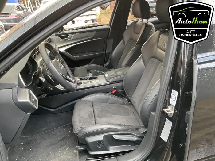 Audi A6 Avant 2.0 16V 55 TFSI e Hybrid Quattro Sloopvoertuig (2020, Zwart)