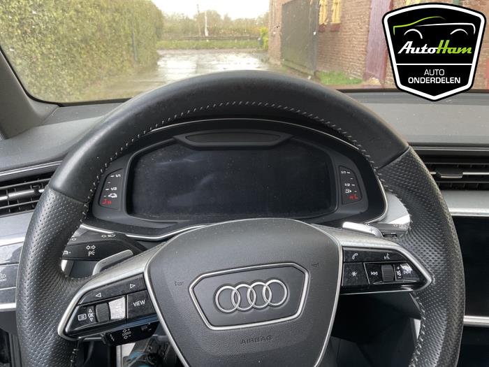 Audi A6 Avant 2.0 16V 55 TFSI e Hybrid Quattro Sloopvoertuig (2020, Zwart)