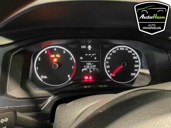 Volkswagen Polo VI 1.0 12V BlueMotion Technology Sloopvoertuig (2018, Grijs)