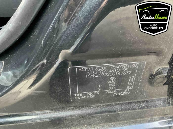 Suzuki Swift 1.2 16V Sloopvoertuig (2011, Zwart)