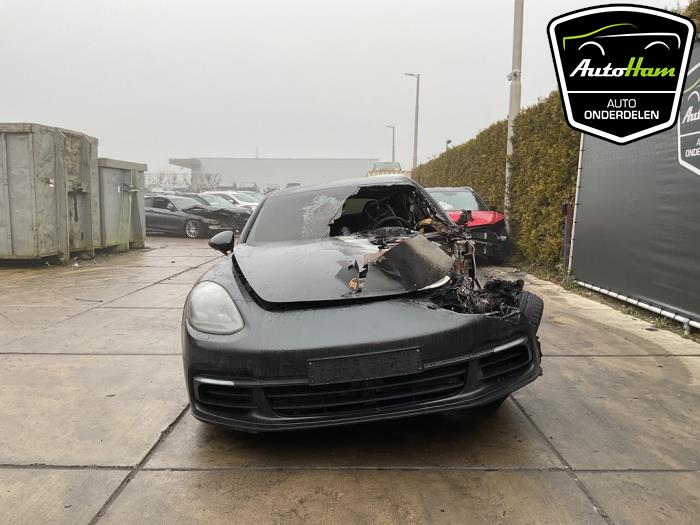 Porsche Panamera 2.9 V6 24V 4 E-Hybrid Sloopvoertuig (2017, Grijs)