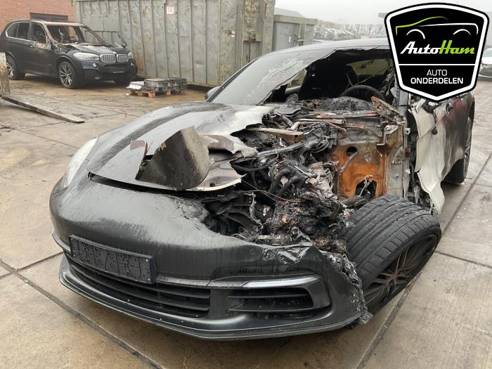 Porsche Panamera 2.9 V6 24V 4 E-Hybrid Sloopvoertuig (2017, Grijs)