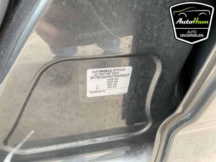 Citroen C3 1.6 HDi 92 Sloopvoertuig (2012, Grijs)