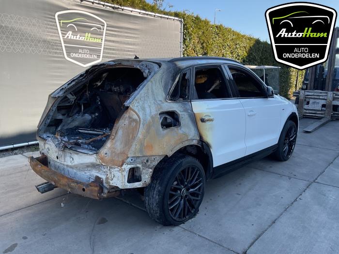 Audi Q3 2.0 16V TFSI Quattro Sloopvoertuig (2017, Wit)