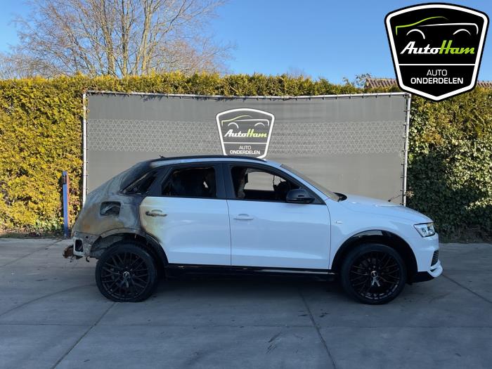 Audi Q3 2.0 16V TFSI Quattro Sloopvoertuig (2017, Wit)