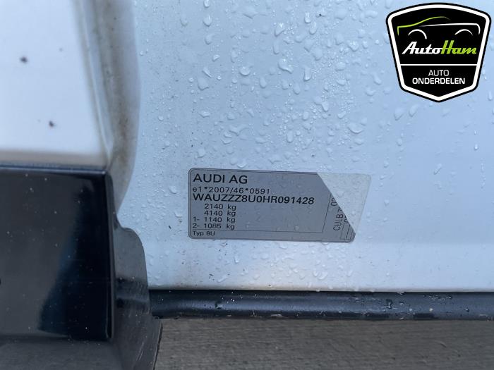 Audi Q3 2.0 16V TFSI Quattro Sloopvoertuig (2017, Wit)