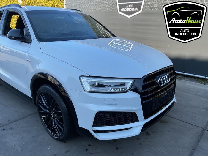 Audi Q3 2.0 16V TFSI Quattro Sloopvoertuig (2017, Wit)