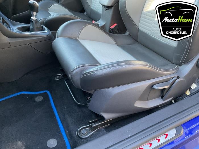 Ford Fiesta 6 ST 1.6 ST 16V Sloopvoertuig (2017, Blauw)