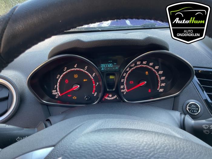 Ford Fiesta 6 ST 1.6 ST 16V Sloopvoertuig (2017, Blauw)