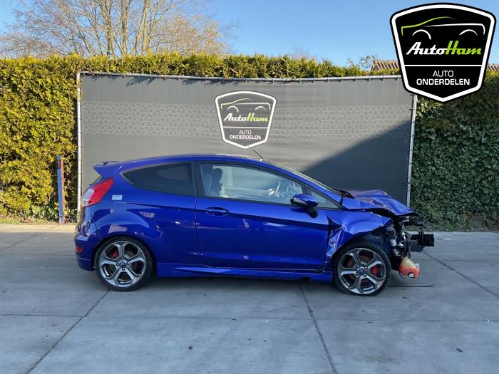 Ford Fiesta 6 ST 1.6 ST 16V Sloopvoertuig (2017, Blauw)