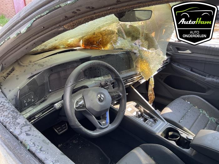 Volkswagen Golf VIII 2.0 TSI R 16V 4Motion Sloopvoertuig (2021, Zwart)