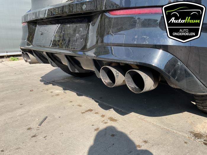 Volkswagen Golf VIII 2.0 TSI R 16V 4Motion Sloopvoertuig (2021, Zwart)