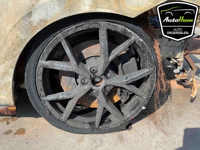 Volkswagen Golf VIII 2.0 TSI R 16V 4Motion Sloopvoertuig (2021, Zwart)