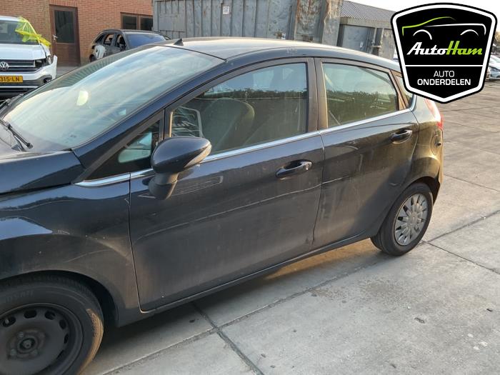 Ford Fiesta 6 1.6 TDCi 16V ECOnetic Sloopvoertuig (2012, Zwart)