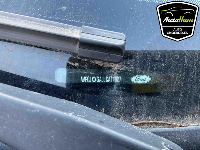 Ford Fiesta 6 1.6 TDCi 16V ECOnetic Sloopvoertuig (2012, Zwart)