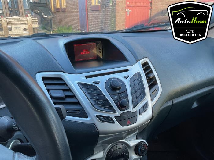 Ford Fiesta 6 1.6 TDCi 16V ECOnetic Sloopvoertuig (2012, Zwart)