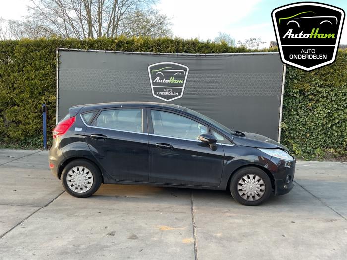 Ford Fiesta 6 1.6 TDCi 16V ECOnetic Sloopvoertuig (2012, Zwart)