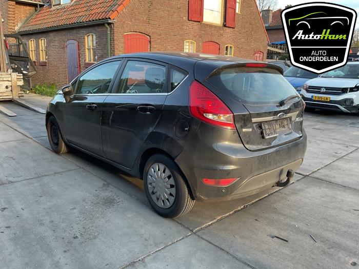 Ford Fiesta 6 1.6 TDCi 16V ECOnetic Sloopvoertuig (2012, Zwart)