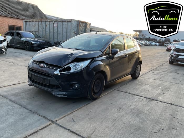 Ford Fiesta 6 1.6 TDCi 16V ECOnetic Sloopvoertuig (2012, Zwart)