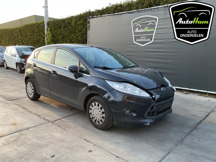Ford Fiesta 6 1.6 TDCi 16V ECOnetic Sloopvoertuig (2012, Zwart)