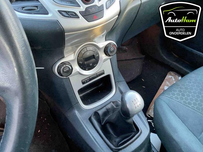 Ford Fiesta 6 1.6 TDCi 16V ECOnetic Sloopvoertuig (2012, Zwart)