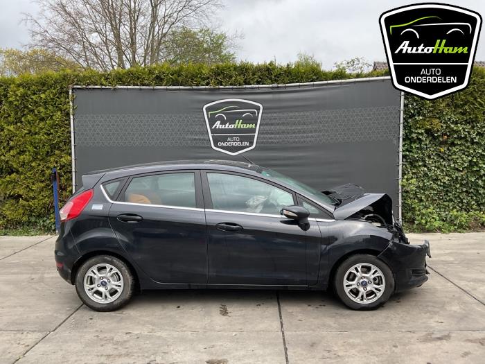 Ford Fiesta 6 1.6 TDCi 16V ECOnetic Sloopvoertuig (2014, Zwart)