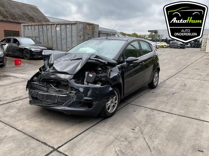Ford Fiesta 6 1.6 TDCi 16V ECOnetic Sloopvoertuig (2014, Zwart)