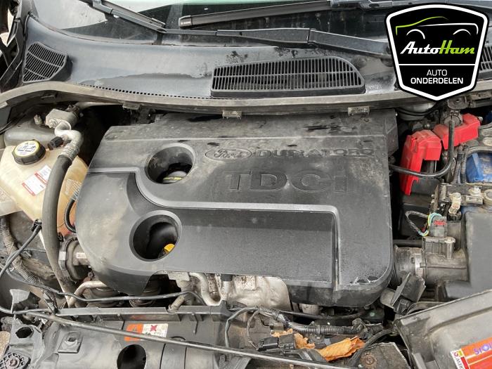 Ford Fiesta 6 1.6 TDCi 16V ECOnetic Sloopvoertuig (2014, Zwart)