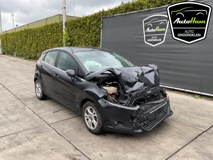 Ford Fiesta 6 1.6 TDCi 16V ECOnetic Sloopvoertuig (2014, Zwart)