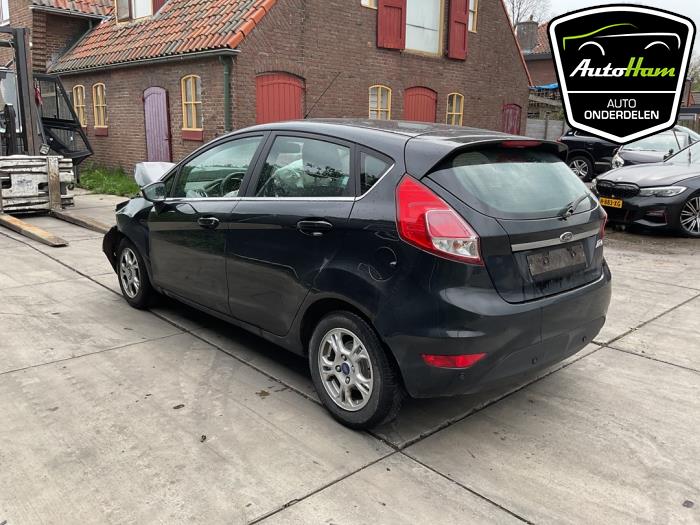 Ford Fiesta 6 1.6 TDCi 16V ECOnetic Sloopvoertuig (2014, Zwart)