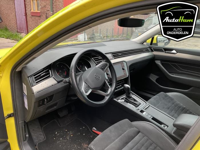 Volkswagen Passat Variant 2.0 TDI 16V 150 Sloopvoertuig (2021, Geel)