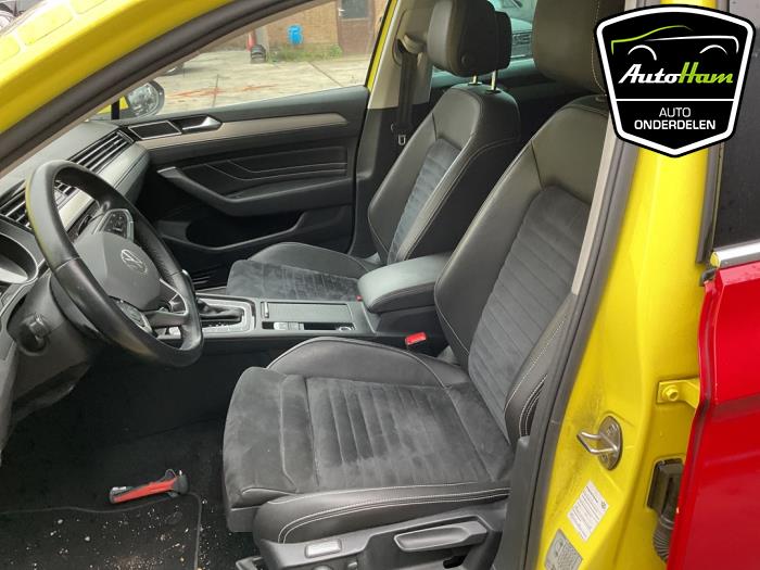 Volkswagen Passat Variant 2.0 TDI 16V 150 Sloopvoertuig (2021, Geel)