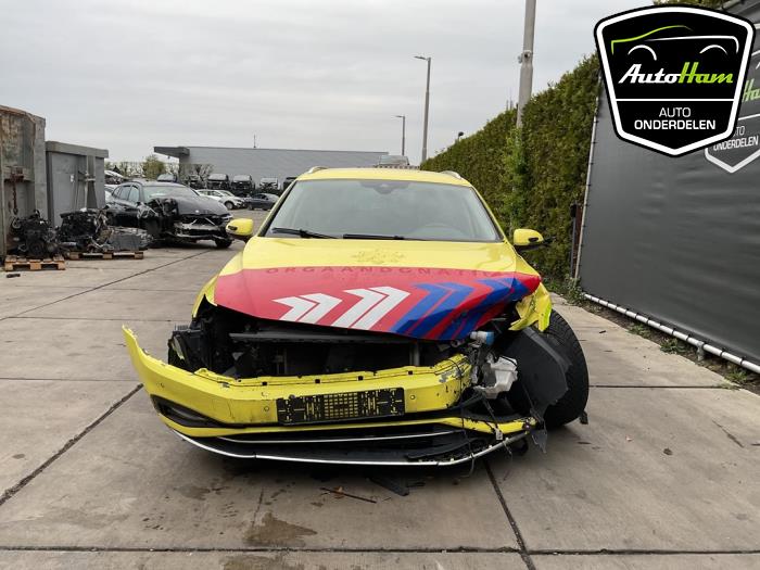 Volkswagen Passat Variant 2.0 TDI 16V 150 Sloopvoertuig (2021, Geel)