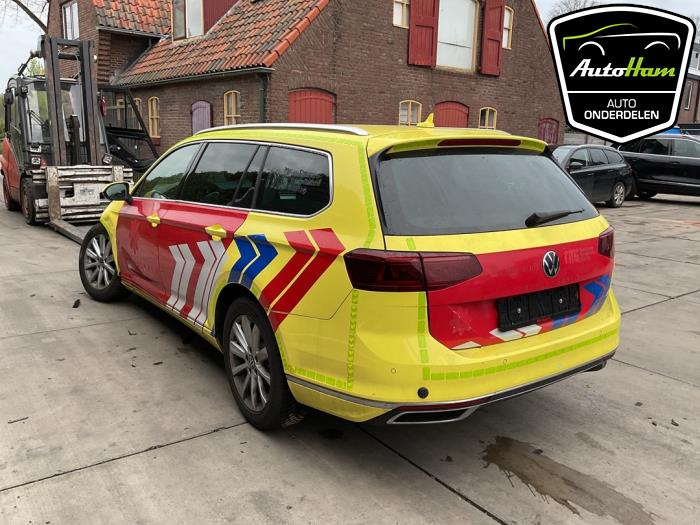Volkswagen Passat Variant 2.0 TDI 16V 150 Sloopvoertuig (2021, Geel)