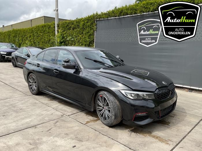 BMW 3 serie 318d 2.0 TwinPower Turbo 16V Sloopvoertuig (2019, Zwart)