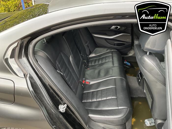 BMW 3 serie 318d 2.0 TwinPower Turbo 16V Sloopvoertuig (2019, Zwart)