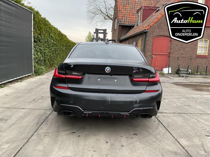 BMW 3 serie 318d 2.0 TwinPower Turbo 16V Sloopvoertuig (2019, Zwart)