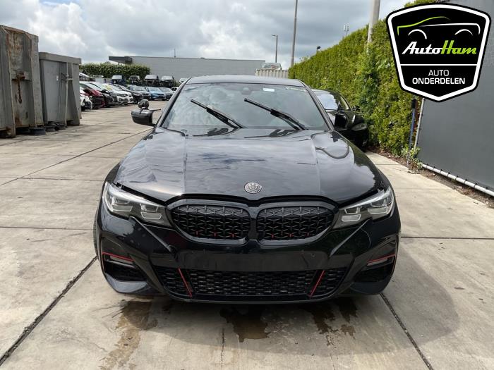 BMW 3 serie 318d 2.0 TwinPower Turbo 16V Sloopvoertuig (2019, Zwart)