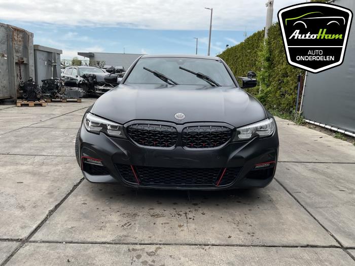 BMW 3 serie 318d 2.0 TwinPower Turbo 16V Sloopvoertuig (2019, Zwart)
