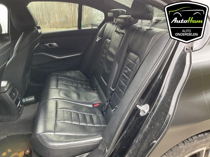 BMW 3 serie 318d 2.0 TwinPower Turbo 16V Sloopvoertuig (2019, Zwart)