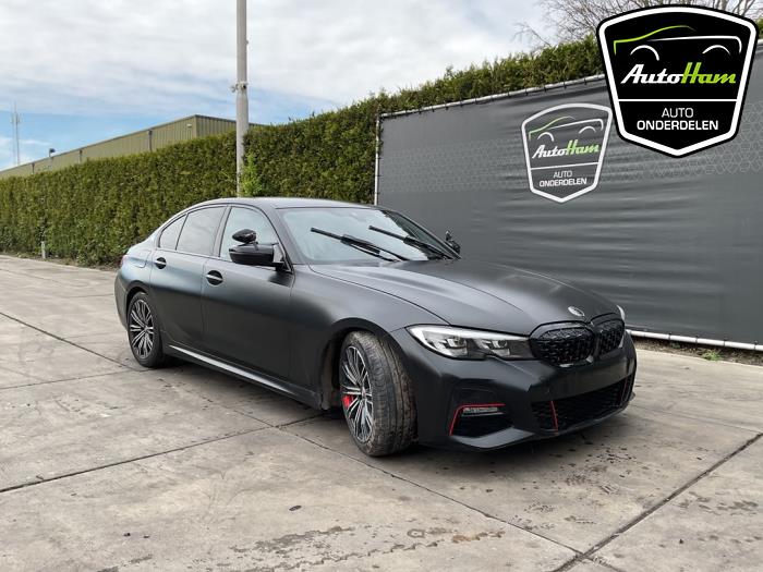 BMW 3 serie 318d 2.0 TwinPower Turbo 16V Sloopvoertuig (2019, Zwart)