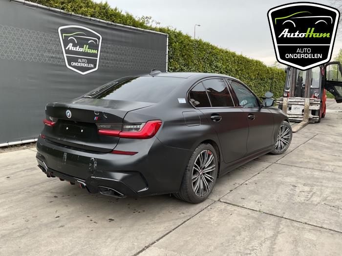 BMW 3 serie 318d 2.0 TwinPower Turbo 16V Sloopvoertuig (2019, Zwart)