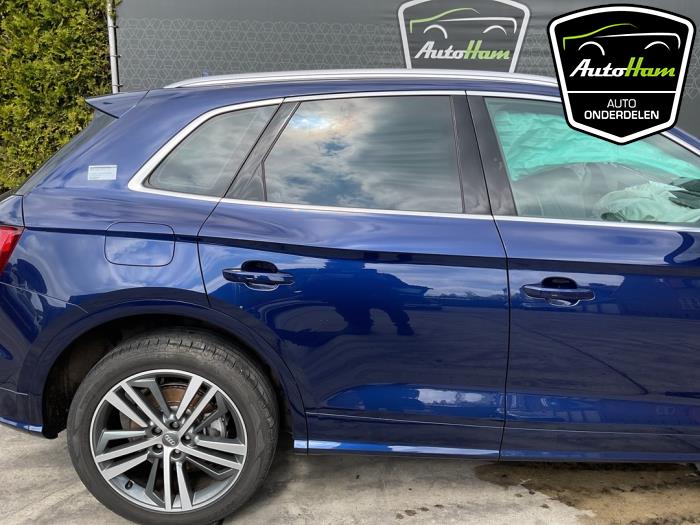 Audi Q5 2.0 TFSI 16V Quattro Sloopvoertuig (2019, Blauw)