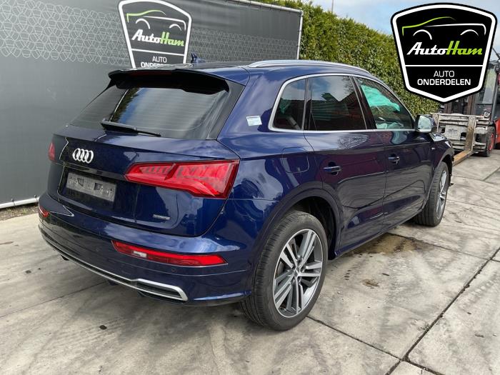 Audi Q5 2.0 TFSI 16V Quattro Sloopvoertuig (2019, Blauw)