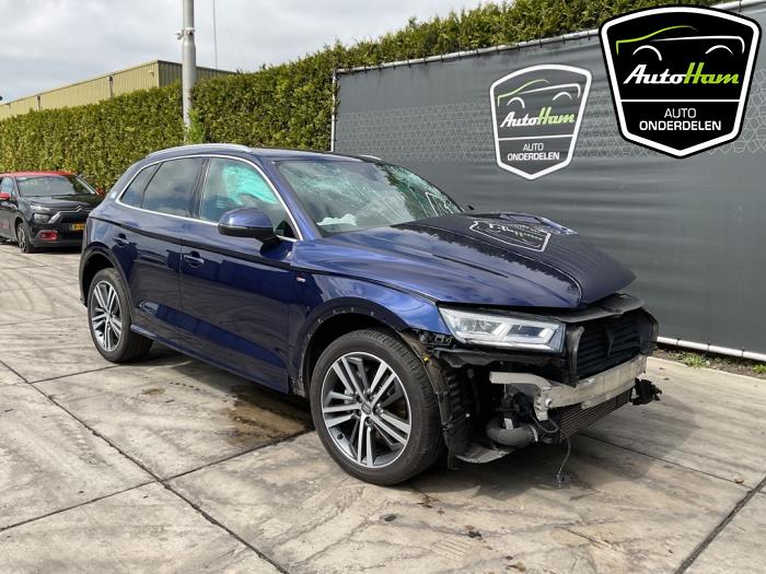 Audi Q5 2.0 TFSI 16V Quattro Sloopvoertuig (2019, Blauw)