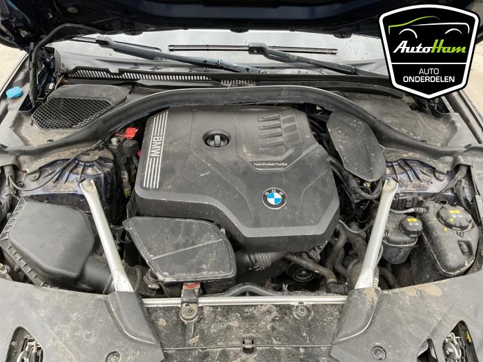 BMW 5 serie Touring 520i 2.0 TwinPower Turbo 16V Sloopvoertuig (2019, Blauw)