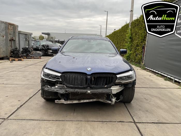 BMW 5 serie Touring 520i 2.0 TwinPower Turbo 16V Sloopvoertuig (2019, Blauw)