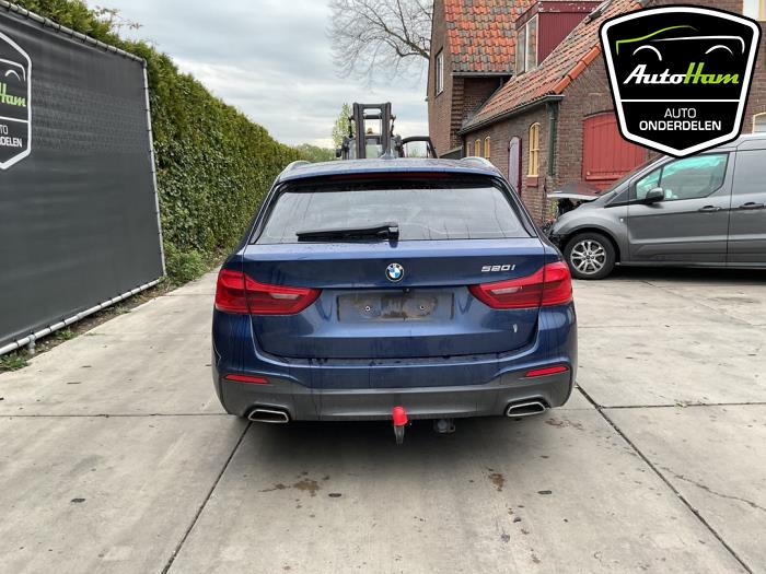 BMW 5 serie Touring 520i 2.0 TwinPower Turbo 16V Sloopvoertuig (2019, Blauw)